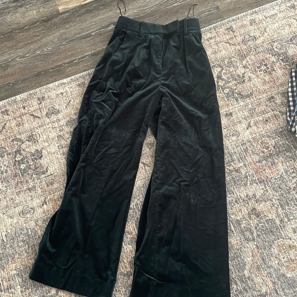 Velvet slacks
